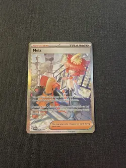 NM Mela 254/182 SV04: Paradox Rift Holo Trainer Pokemon Card - Image 1