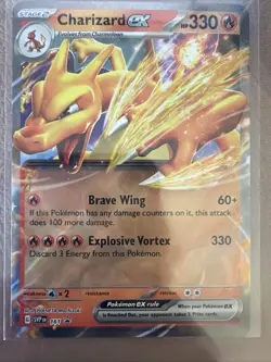Charizard ex 161 Sv: Scarlet & Violet Promo Cards Holo - Image 1
