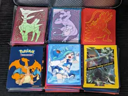 Pokemon Card Sleeves Lot of 296 New & Used - Image 1