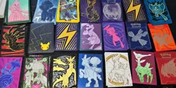 Pokemon Card Sleeves Lot of 296 New & Used - Image 2