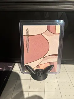 TOPPS POKEMON ANIMATION SERIES STICKER/PUZZLE CARD BLUE LOGO PRINT Bulbasaur - Image 2