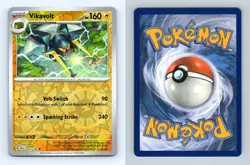 Vikavolt #53/142 SV Stellar Crown 2024 Reverse Holo Uncommon Pokemon TCG Card - Image 1