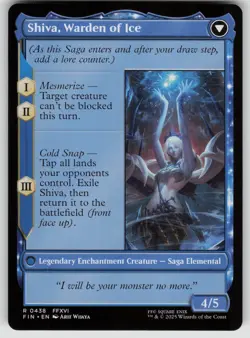 Jill, Shiva's Dominant (Extended Art) 438 R FINAL FANTASY MTG - Image 2