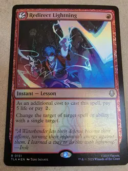 Redirect Lightning - Avatar: The Last Airbender Foil - Mtg - Image 1