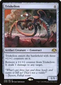 2x Triskelion - Foil Dominaria Remastered NM MTG - Image 1
