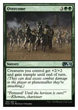 Overcome Core Set 2020 MTG - NM+ - Image 1