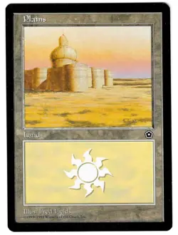 MTG Magic the Gathering Plains Portal Second Age - Image 1