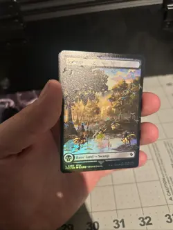 FULL ART CHOCOBO TRACK FOIL BASIC LANDS FINAL FANTASY MTG SET OF 5 - Image 4
