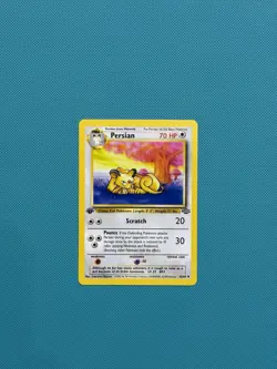 Persian 42/64 Jungle 1st Edition Regular VINTAGE POKEMON (NM) - Image 1