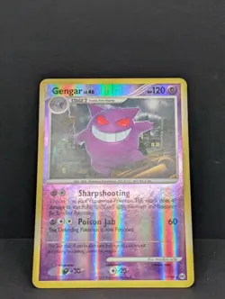 Gengar 17/99 Arceus Reverse Holo Ultra Rare Pokemon TCG Nintendo MP+ - Image 3