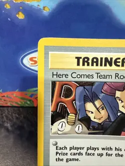 Pokemon Here Comes Team Rocket! 15/82 Team Rocket 1st Edition Holo Rare - Image 2