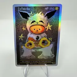 Pokepu Patreon Promo -Eefeechu (eevee pikachu) - Pokemon Custom Fan Art Parody - Image 1