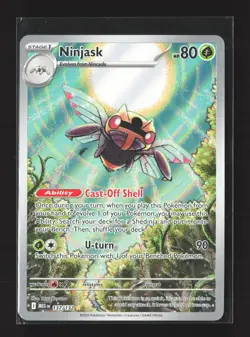 Pokemon ME01: Mega Evolution #137/132 Ninjask Holo - Image 1
