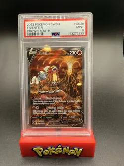 2023 Pokemon Crown Zenith FA/Entei V GG36/GG70 Galarian Gallery PSA 9 - Image 1