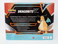 New Factory Sealed Pokemon TCG Sword and Shield Dragonite V Collection Box 820650809033 - Image 2