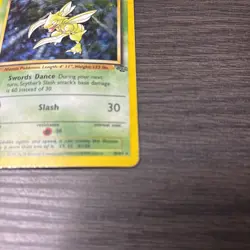 1999 Pokemon Scyther Holo Jungle Set 10/64 - Image 3