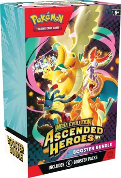 Lot of 4 Pokemon Ascended Heroes Booster Bundle PRESALE - Image 1