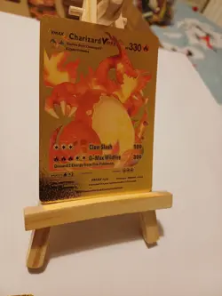 Pokemon TCG Charizard VMAX Gold 020/189 - Image 1