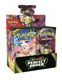 PRESALE Pokemon TCG: Mega Evolution Perfect Order Booster Display Box 36 Packs - Image 1