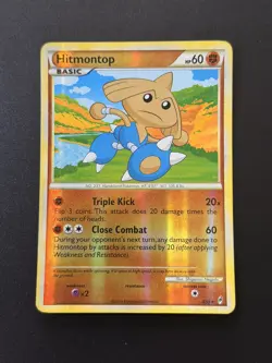 Pokemon TCG Hitmontop 8/95 Call of Legends Reverse NM/LP - Image 1