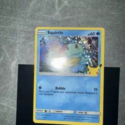 Pokemon Squirtle Holo McDonalds 25th Anniversary NM - Image 3