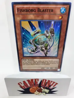 YuGiOh Fishborg Blaster TU06-EN004 Super Rare Turbo Pack NM - Image 1