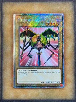 Yugioh Mechanicalchaser RA03-EN094 Platinum Secret Rare 1st Ed NM - Image 1