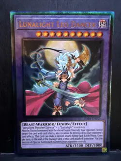 Yugioh Lunalight Leo Dancer RA04-EN053 Prismatic Ultimate Rare NM Presale - Image 1