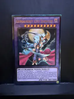 Yugioh Lunalight Leo Dancer RA04-EN053 Prismatic Ultimate Rare NM Presale - Image 2