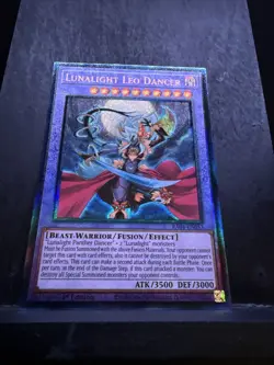 Yugioh Lunalight Leo Dancer RA04-EN053 Prismatic Ultimate Rare NM Presale - Image 3