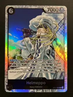 Helmeppo SR OP11-092 A Fist of Divine Speed One Piece English NM - Image 1