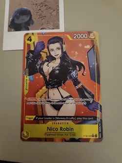 One Piece Nico Robin Full Art ST29-009 Starter Deck 29: Egghead Foil Alt Art NM - Image 1