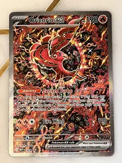 Pokemon Mega-Charizard-EX and Oricorio Promo Pokemon Card Set of 2 Near Mint - Image 3