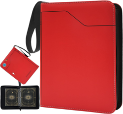 Jumbo Card Binder 100 Pockets Hold Oversized Big Card, 50 Pockets for L(5.4'' X - Image 1