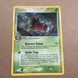 Pokemon Card TCG- Ariados Unseen Forces 2/115 Reverse Holo Stamped - Image 1