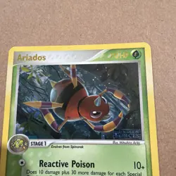 Pokemon Card TCG- Ariados Unseen Forces 2/115 Reverse Holo Stamped - Image 2