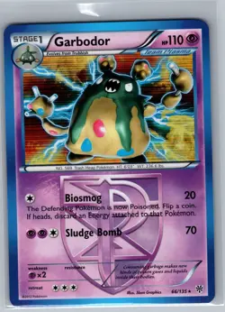 Garbodor (Team Plasma) 66/135 Holo Plasma Storm - Pokemon Card - NM - Image 1