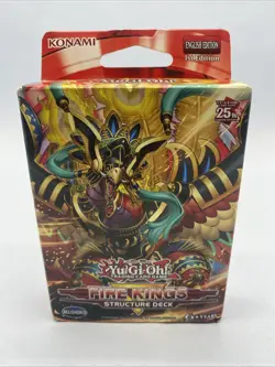 Yu-Gi-Oh Cards - Structure Deck - FIRE KINGS [Reloaded] - New & Factory Sealed - Image 1