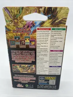 Yu-Gi-Oh Cards - Structure Deck - FIRE KINGS [Reloaded] - New & Factory Sealed - Image 4