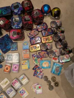 Pokemon TCG Bulk Card Joblot 4500 Total ~2000 C/ UC 246 Holo 659 R Holo Tins ++ - Image 3