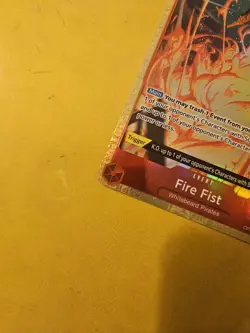 *NM* Fire Fist OP03-018 Alt Art Pillars Of Strength One Piece Card Game English - Image 2