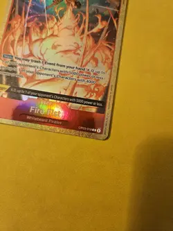 *NM* Fire Fist OP03-018 Alt Art Pillars Of Strength One Piece Card Game English - Image 3