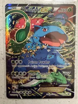 TCG Venusaur EX #XY123 Pokemon Promo Card - Image 1