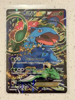 TCG Venusaur EX #XY123 Pokemon Promo Card - Image 2