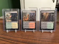 Blood Crypt, Overgrown Tomb & Temple Garden - Shock Lands - Lorwyn Eclipsed - Image 1