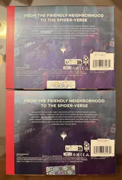NEW! Lot of 2 Spiderman Collector Booster Bundle Magic The Gathering - Sealed - Image 2