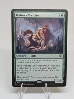 Bedrock Tortoise X1 LCI MTG The Lost Caverns of Ixalan B1 - Image 1