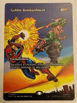 Goblin Bombardment (Borderless) Marvel Universe Eternal-Legal Regular - Image 1