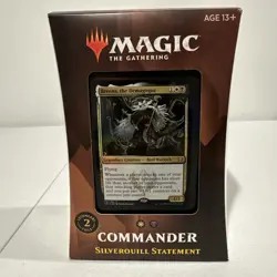 2021 Magic the Gathering Strixhaven Commander Deck Silverquill Statement Sealed 630509959020 - Image 1