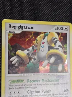 Pokemon: Regigigas #37/146 Diamond and Pearl Legends Awakened Holo - LP/NM -- L9 - Image 2